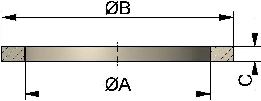 G-SET CYL.SIGHT GL. DN10 FKM GASKET SET